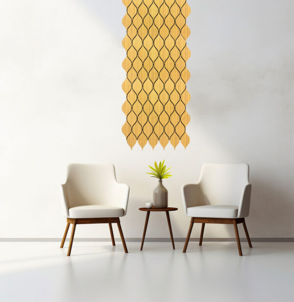 Acoustic 3D LEAF Technical Teak 829S - Image 2