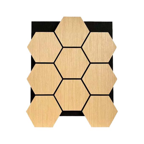 Acoustic 3D Hex Technical Teak