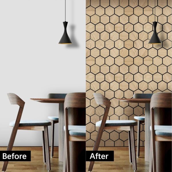 Acoustic 3D Hex Technical Walnut - Image 9