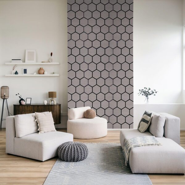 Acoustic 3D Hex Technical Grey Oak - Image 4
