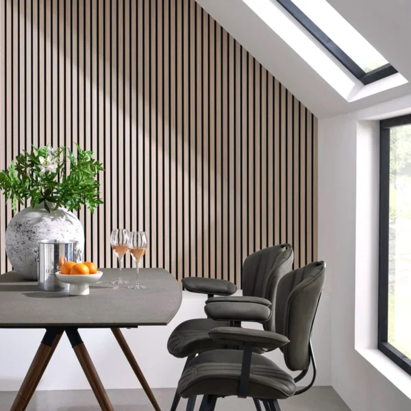 Acoustic Slat PANEL Technical Walnut Jk - Image 6